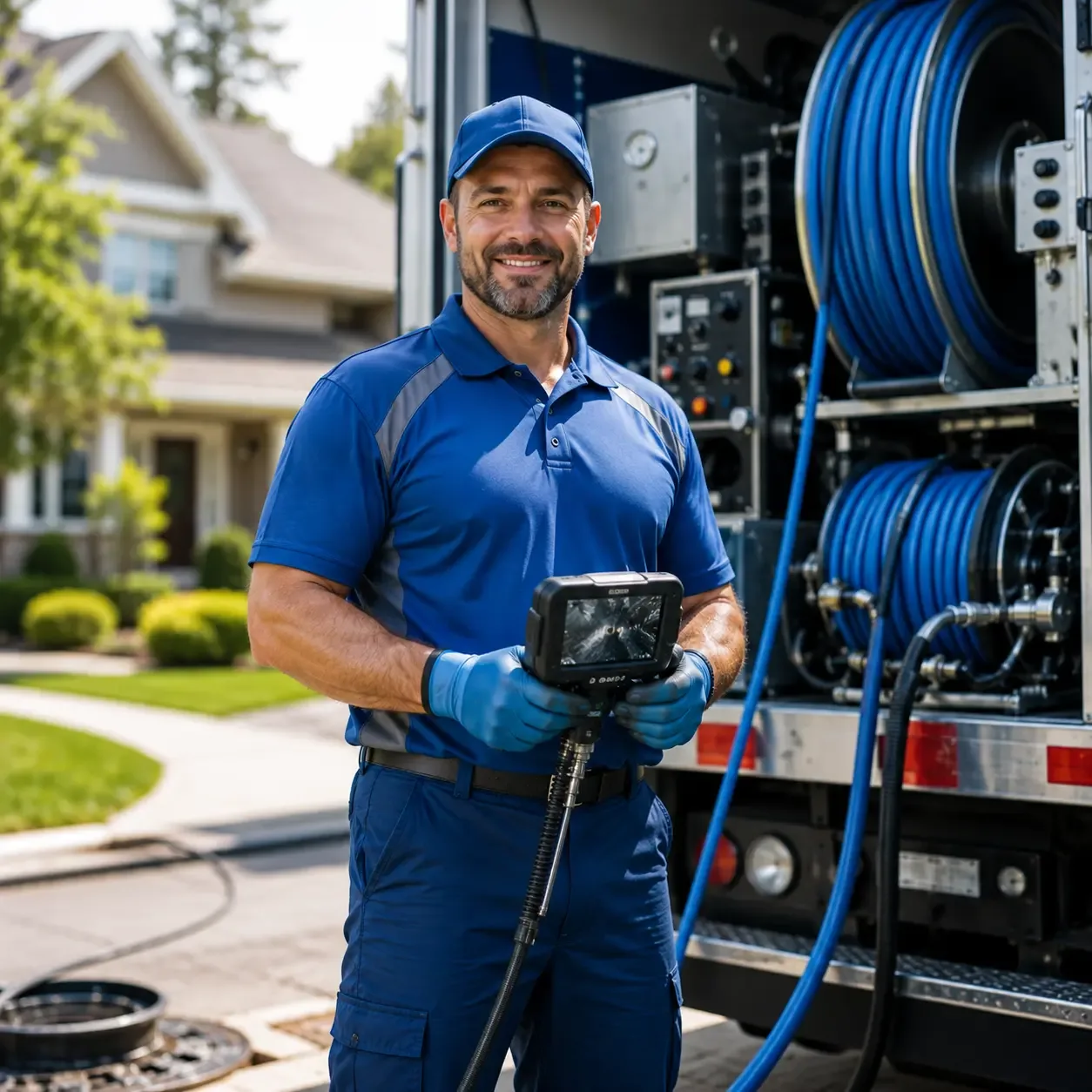 Local outdoor drain cleaning specialists in Branch, MI